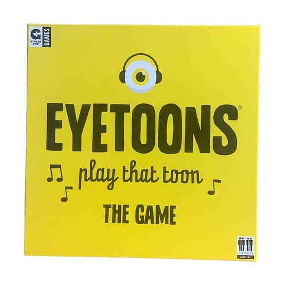 Eyetoons Play that Toon Card Game by Ginger Fox Games - guess the song by image - Picture 1 of 5